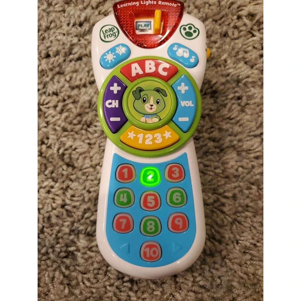 Leap Frog Scout's Learning Lights Remote‎ Deluxe, Green, English & Spanish